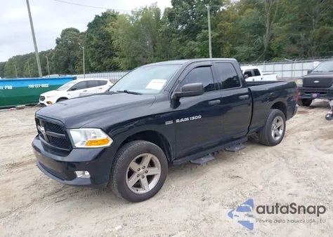 2012 Ram 1500 St from USA, damaged, VIN 1C6RD6FT2CS322901